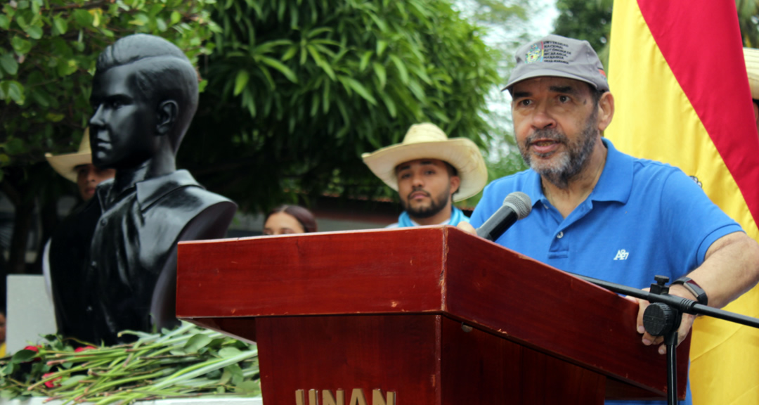 Dr. Luis Alfredo Lobato Blanco, vicerrector general de la UNAN-Managua.