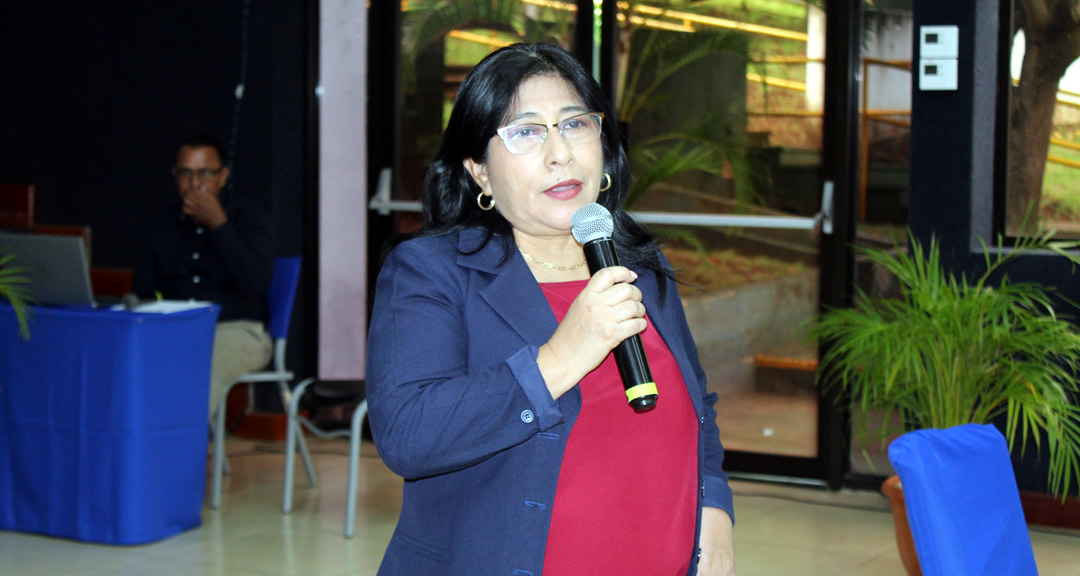 Dra. Sonia María Orozco Hernández, vicerrectora de Docencia.