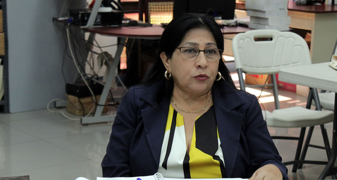 Dra. Sonia María Orozco Hernández, jefa del Departamento de Formación de Pregrado y Grado.