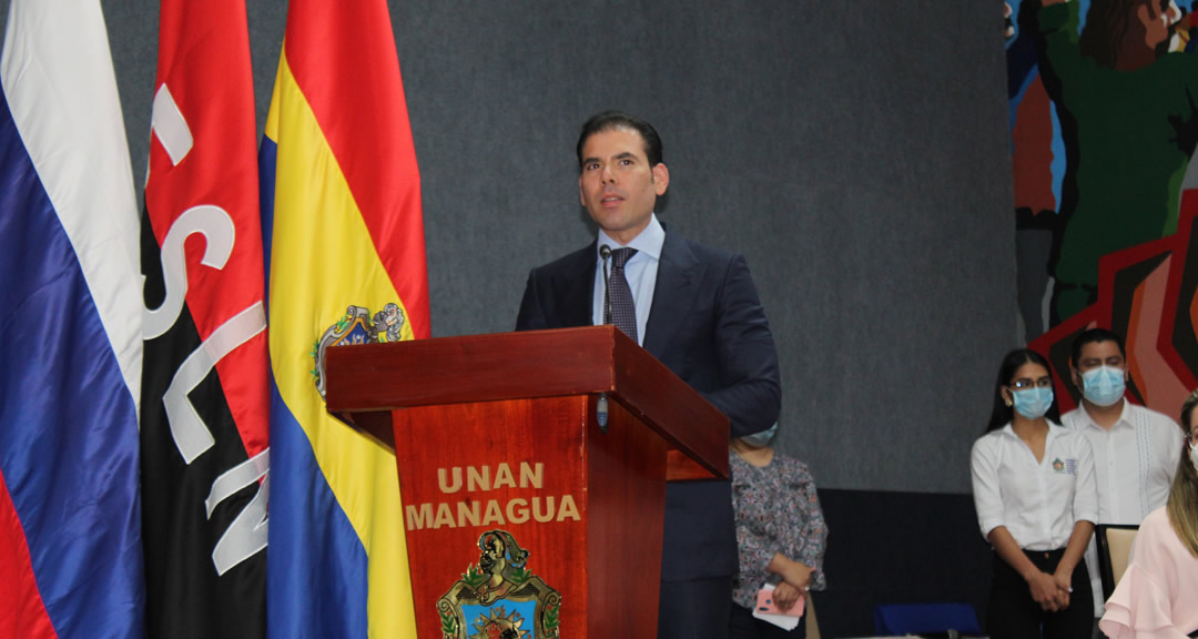 El compañero Laureano Ortega durante su intervención.
