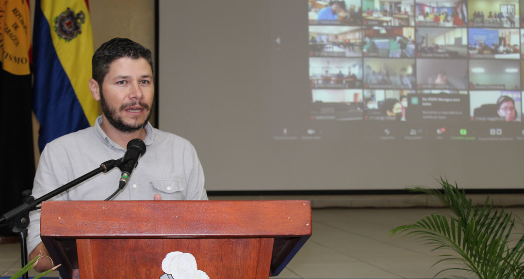 Maestro César Ríos Zelaya, Director General de Formación Profesional del INATEC.