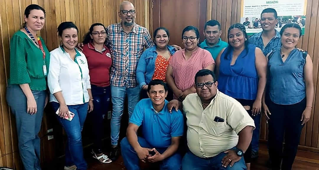 Periodistas de la Costa Caribe (SIUNA) que recibieron el taller de periodismo científico con énfasis en la cobertura de la COVID-19