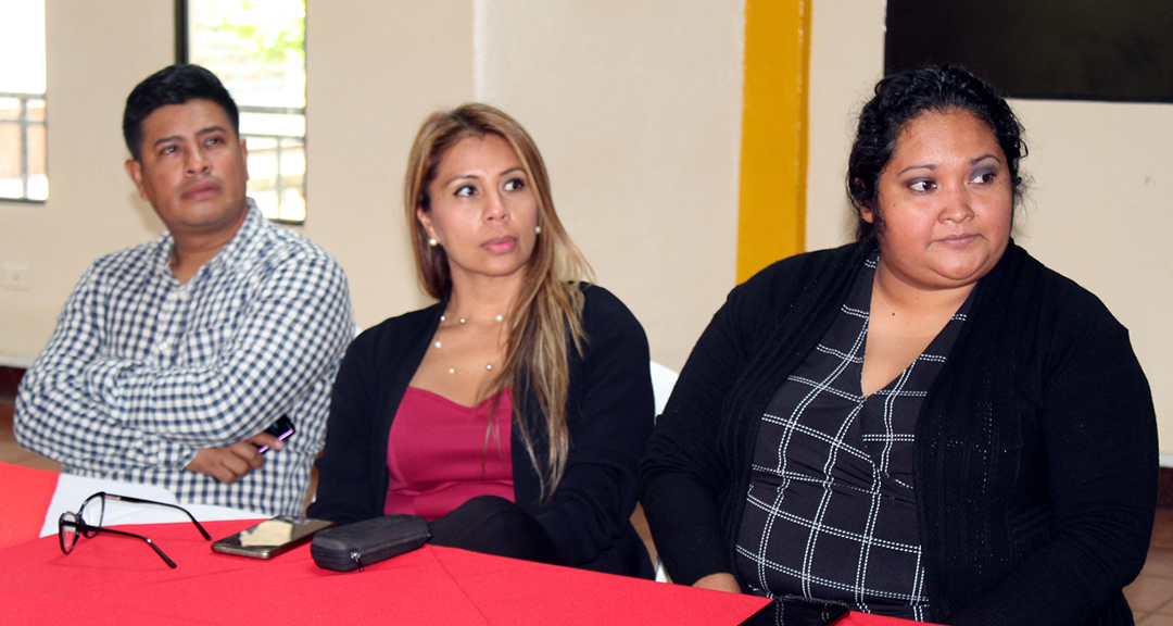Ejecutivos de la Dirección de Investigación y Posgrado de la UNAN-Managua.