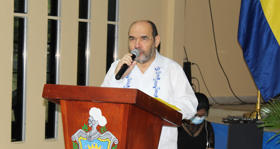 Doctor Luis Alfredo Lobato Blanco, Vicerrector General de la UNAN-Managua y coordinador del CEDMEB