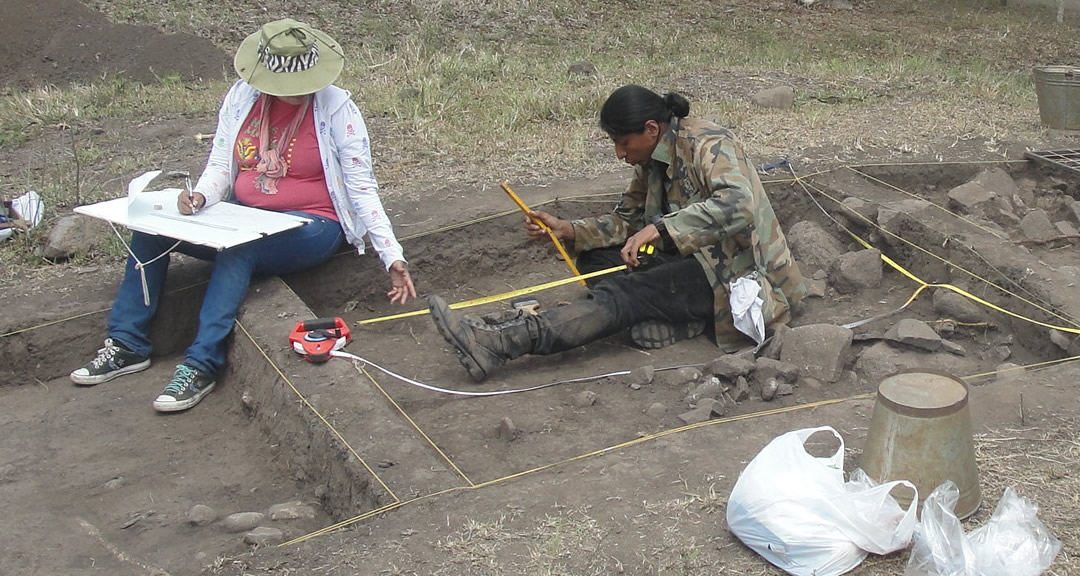 Trabajo de campo en Matiguás.