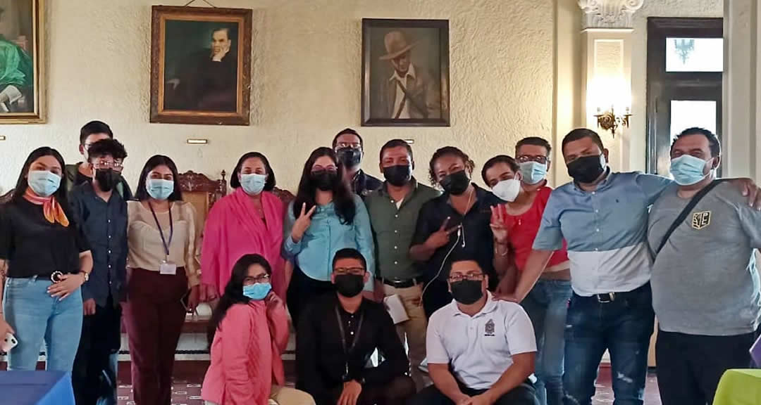 Periodistas de la Ciudad de León que recibieron el taller de periodismo científico con énfasis en la cobertura de la COVID-19