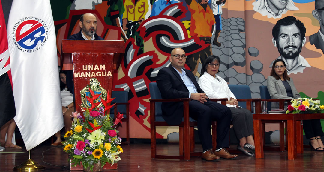 Dr. Luis Alfredo Lobato Blanco, vicerrector de la UNAN-Managua.