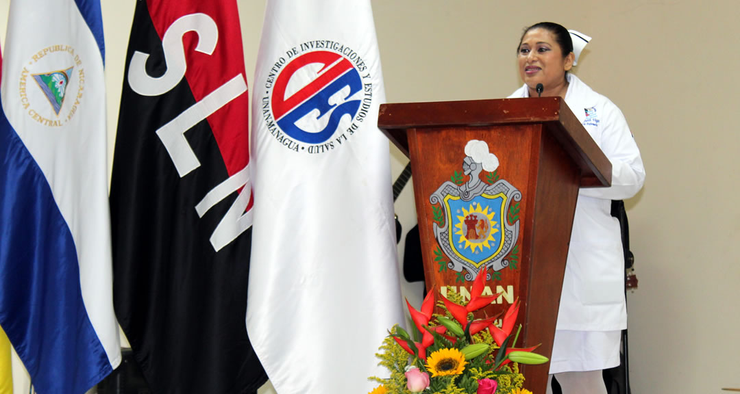 Licenciada Janeth Vega, jefa nacional de enfermería del MINSA.