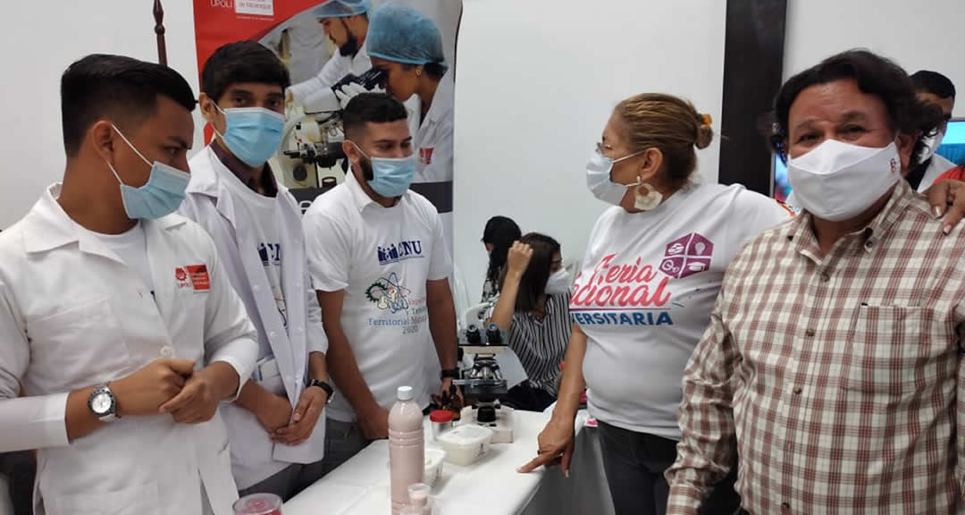 Por la UNAN-Managua se presentaron diez proyectos enfocados en las áreas de medioambiente, agricultura y salud sexual y reproductiva