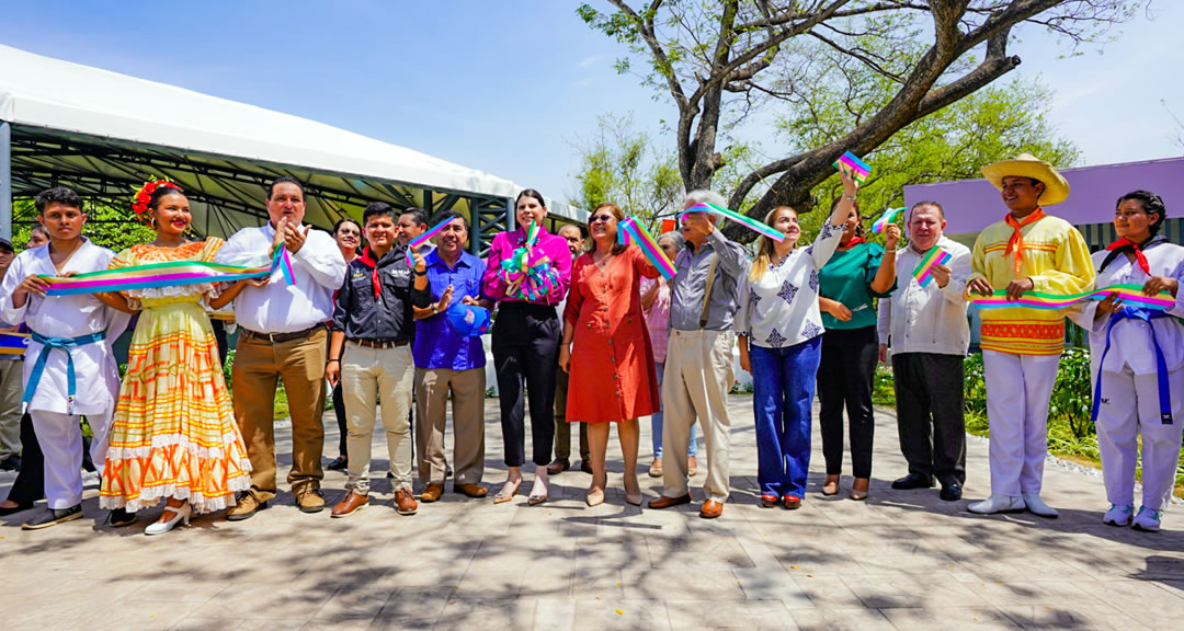 Inauguración del Anfiteatro Héroes y Mártires del Movimiento Estudiantil Nicaragüense.