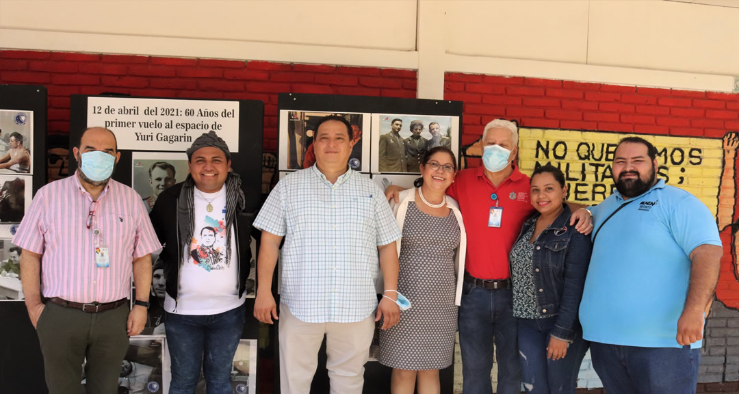 UNAN-Managua realiza acto de bienvenida a estudiantes en su primer día de clases 2021