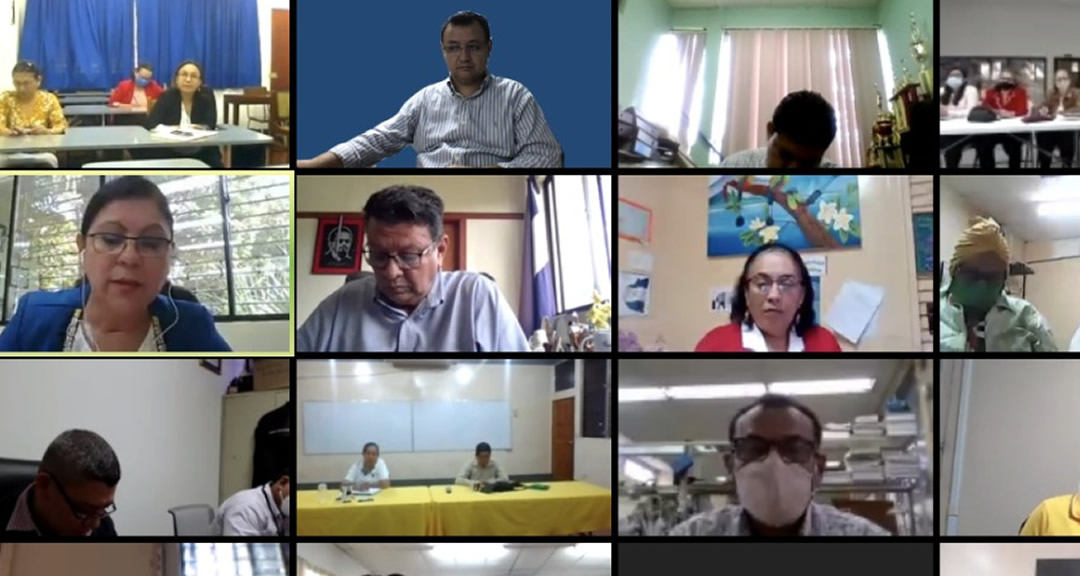 Miembros del Comité Central de Autoevaluación Institucional y de las Comisiones Ad Hoc participaron en el encuentro