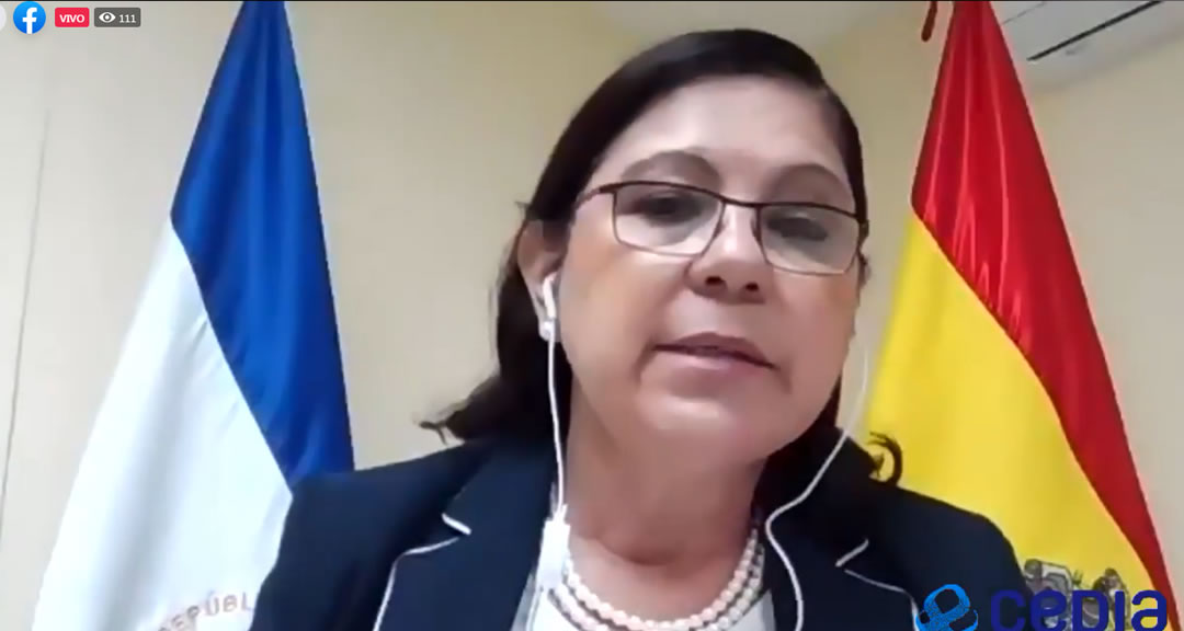 MSc. Ramona Rodríguez, Rectora de la UNAN-Managua