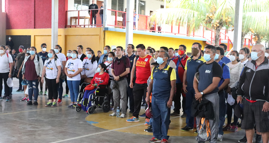 Docentes de la UNAN-Managua participan en juegos interregionales