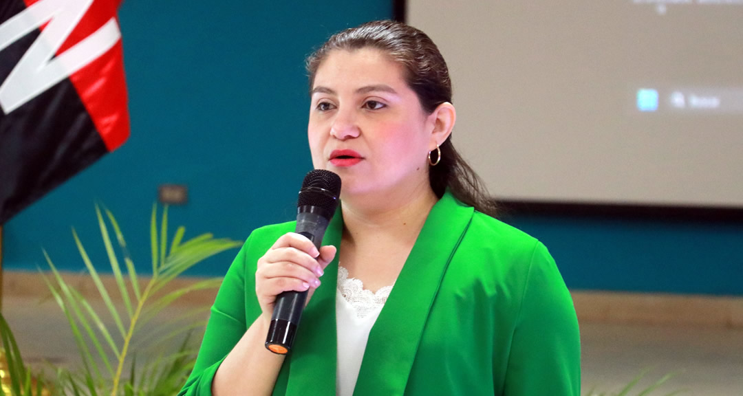 Máster Violeta Gago, directora de Innovación.