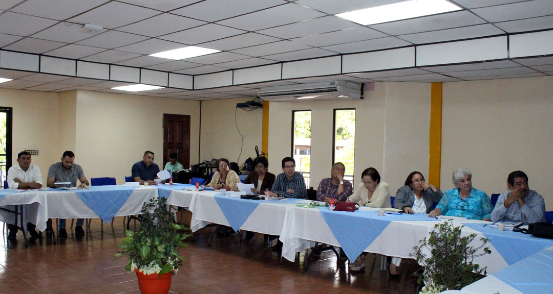Miembros del Consejo Universitario ajustaron la Misión y construyeron la Visión de la UNAN-Managua para los próximos cinco años.