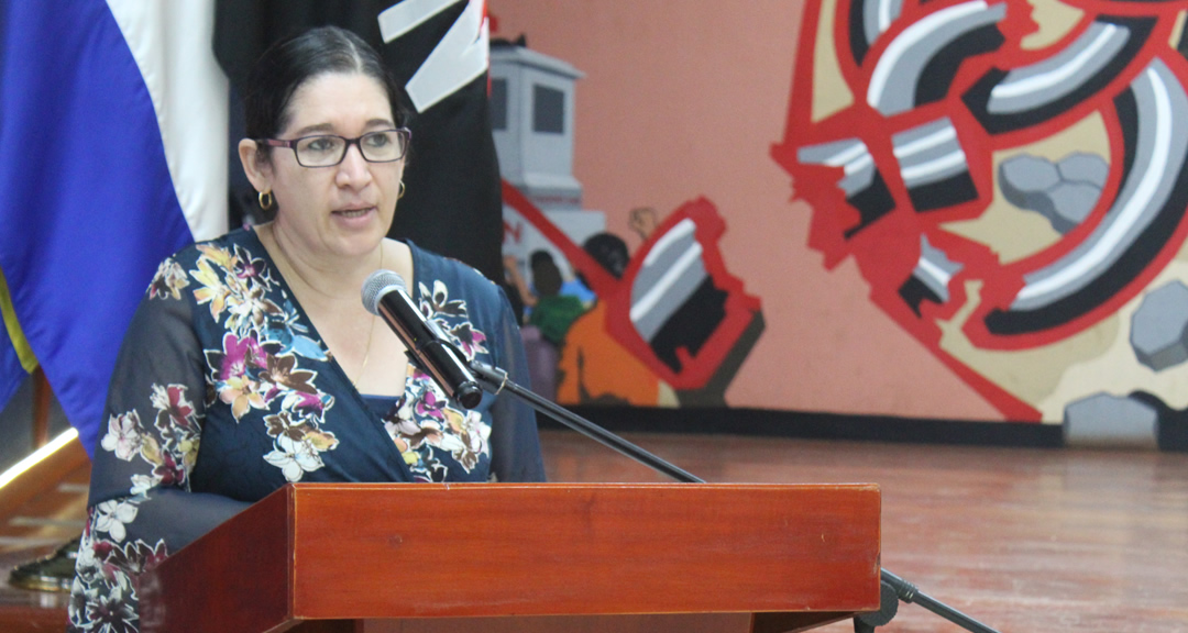 MSc. Hellen Parrales Cano, Vicedecana de la Facultad de Ciencia e Ingenierías.