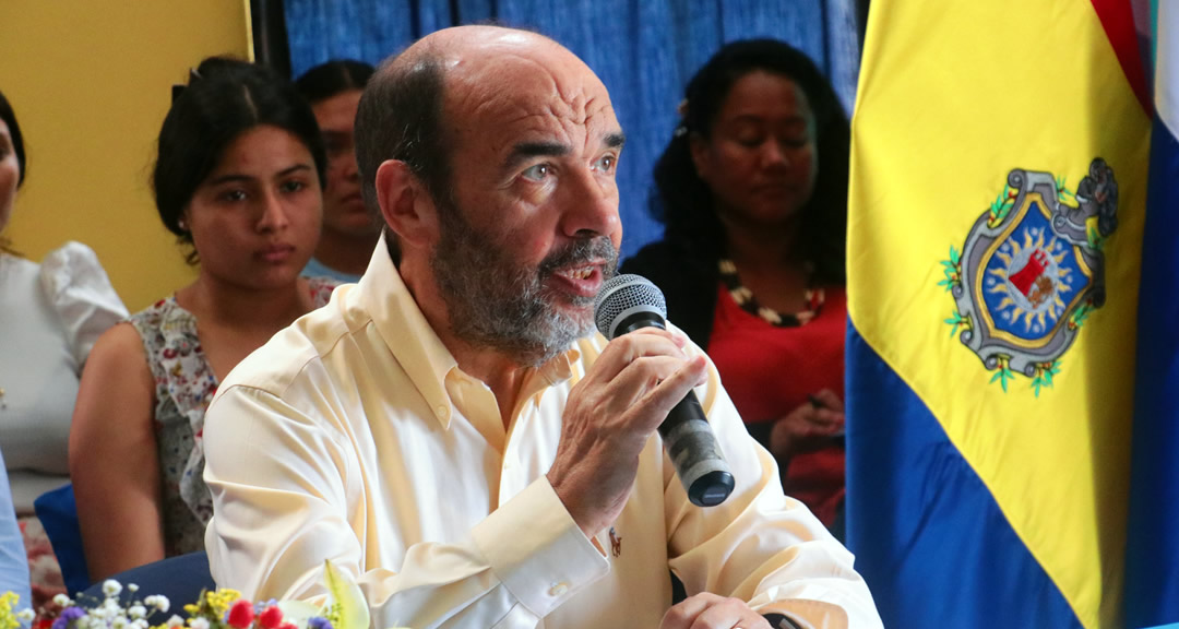 Dr. Luis Alfredo Lobato Blanco, vicerrector general de la UNAN-Managua