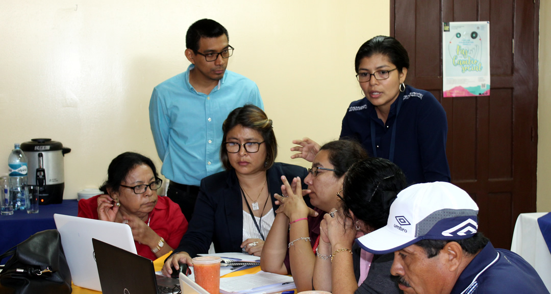 Participantes en las sesiones de trabajo