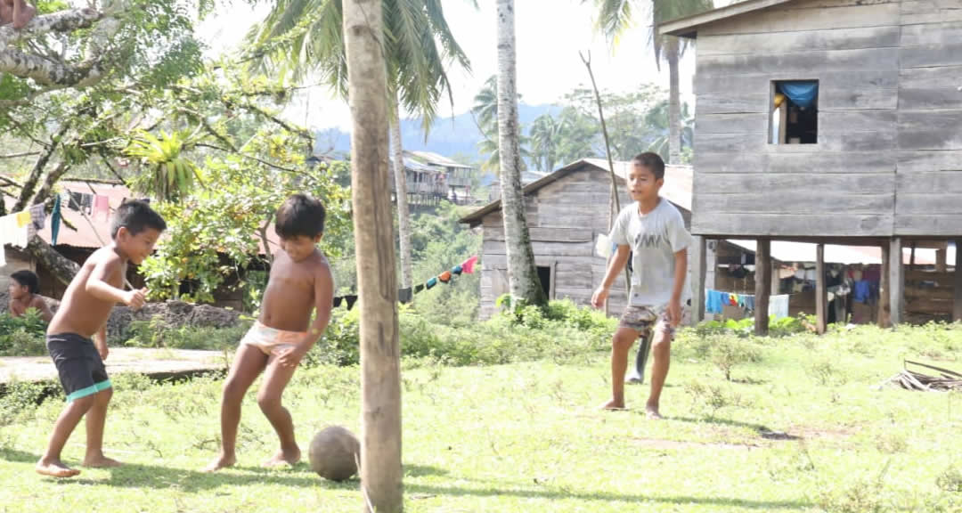 Pueblo Originario Mayangna restableciendo sus actividades recreativas.