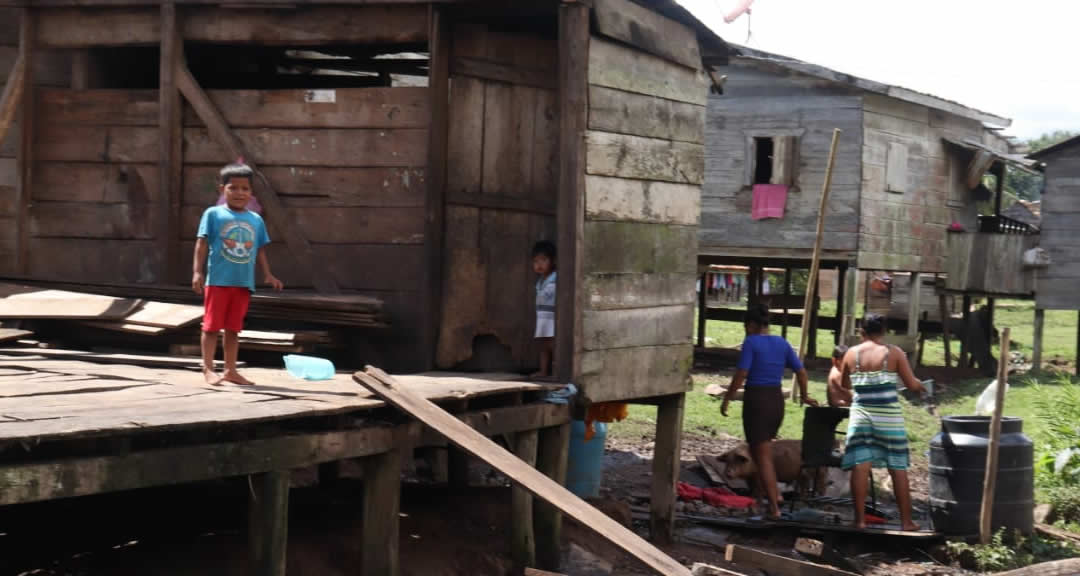 Daños causados por huracán lota en el pueblo originario Mayangna