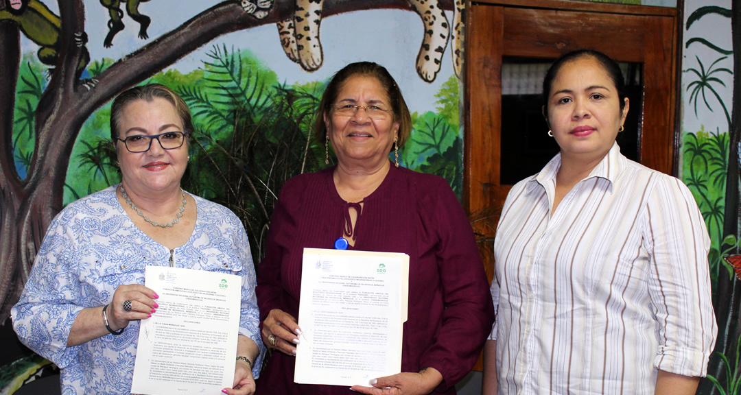 UNAN-Managua y Zoológico Nacional firman convenio marco de colaboración