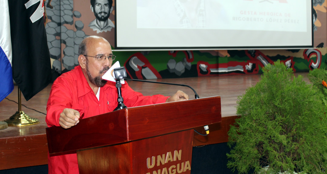 Cro. Edwin Castro, hijo de Edwin Castro Rodríguez y Jefe de la Bancada del FSLN en la Asamblea Nacional.