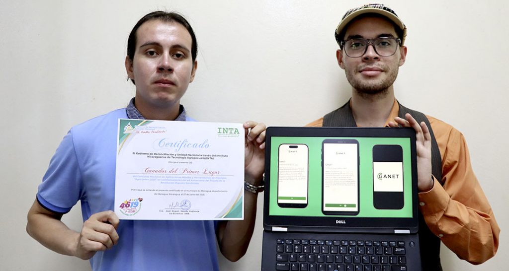 GANET, aplicación web diseñada por estudiantes para dinamizar el desarrollo agropecuario nacional
