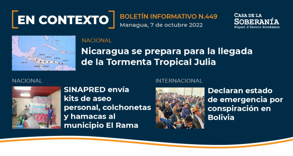 Boletín Informativo No.449