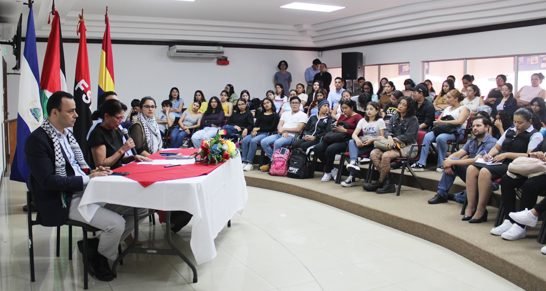 UNAN-Managua, solidaria con el pueblo Palestino