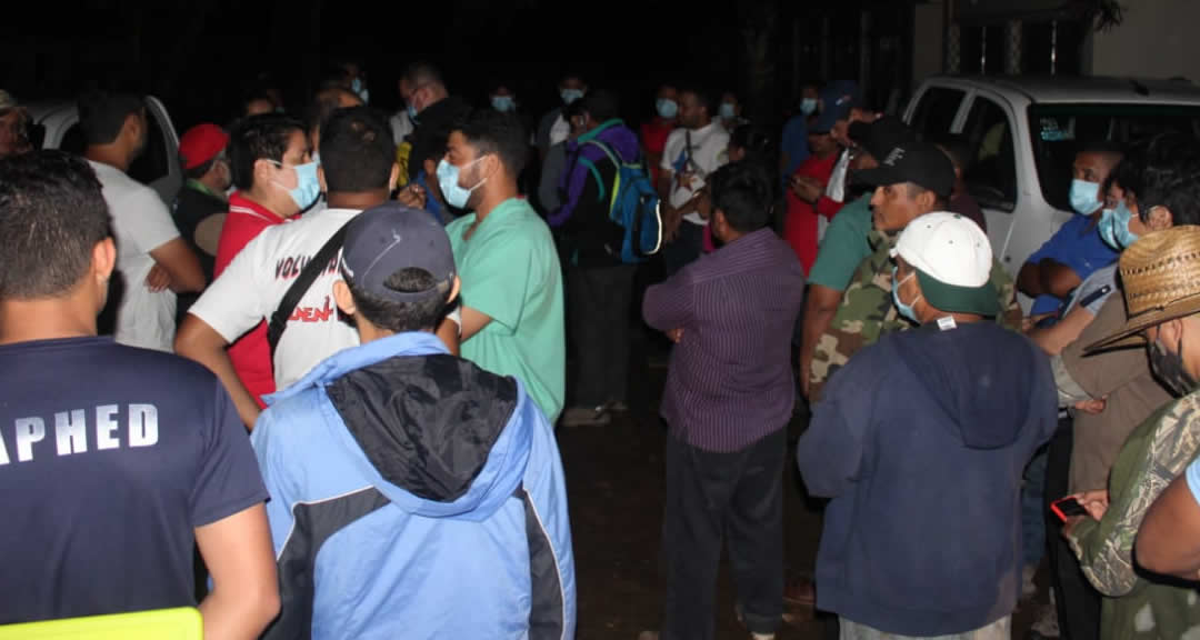 Brigadistas presentes en la Costa Caribe