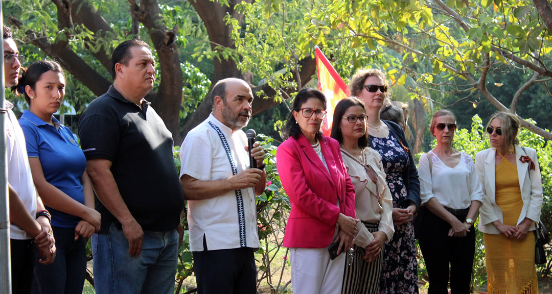 UNAN-Managua y Embajada de Rusia en Nicaragua conmemoran Día de la Victoria