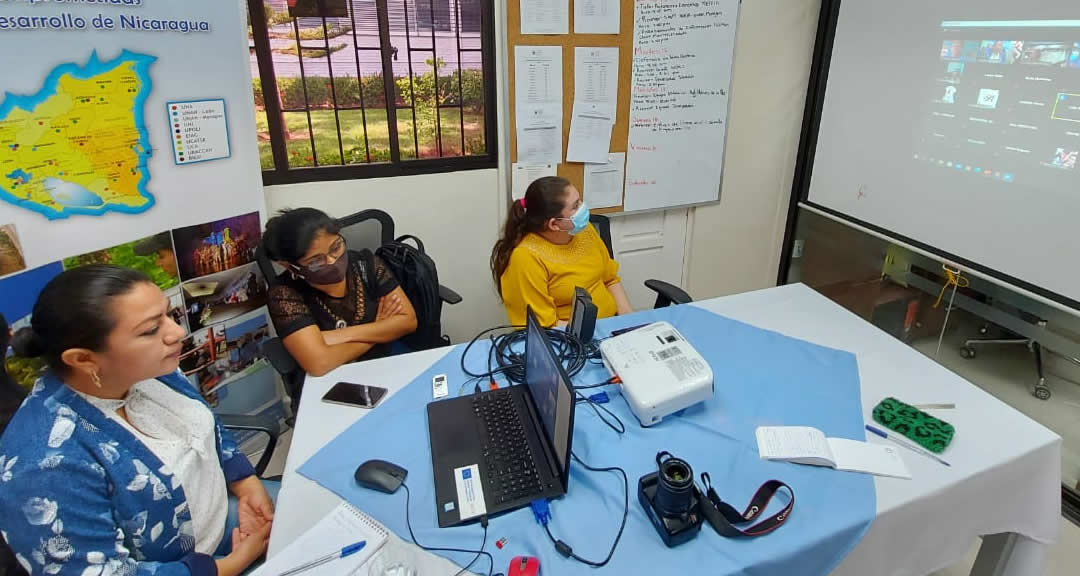 En este cuarto webinar se destacó la participación de mujeres y hombres de todas las facultades de la UNAN-Managua