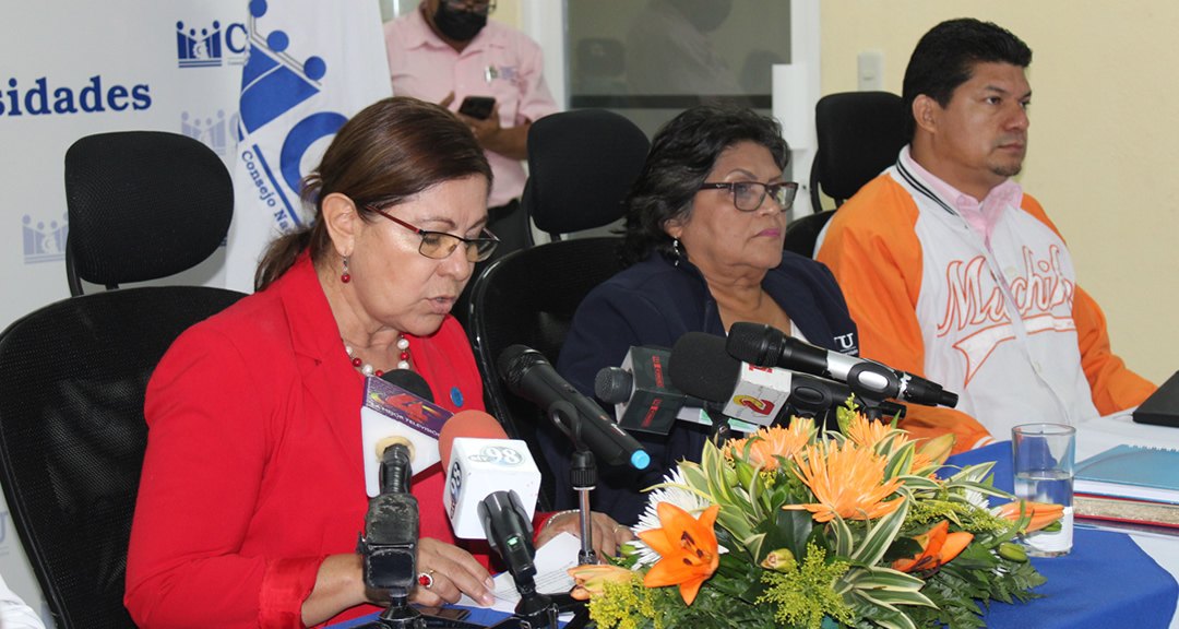 UNAN-Managua anuncia su agenda semanal en conferencia de prensa del CNU