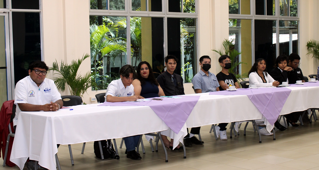Estudiantes de la UNAN-Managua participaron en el encuentro