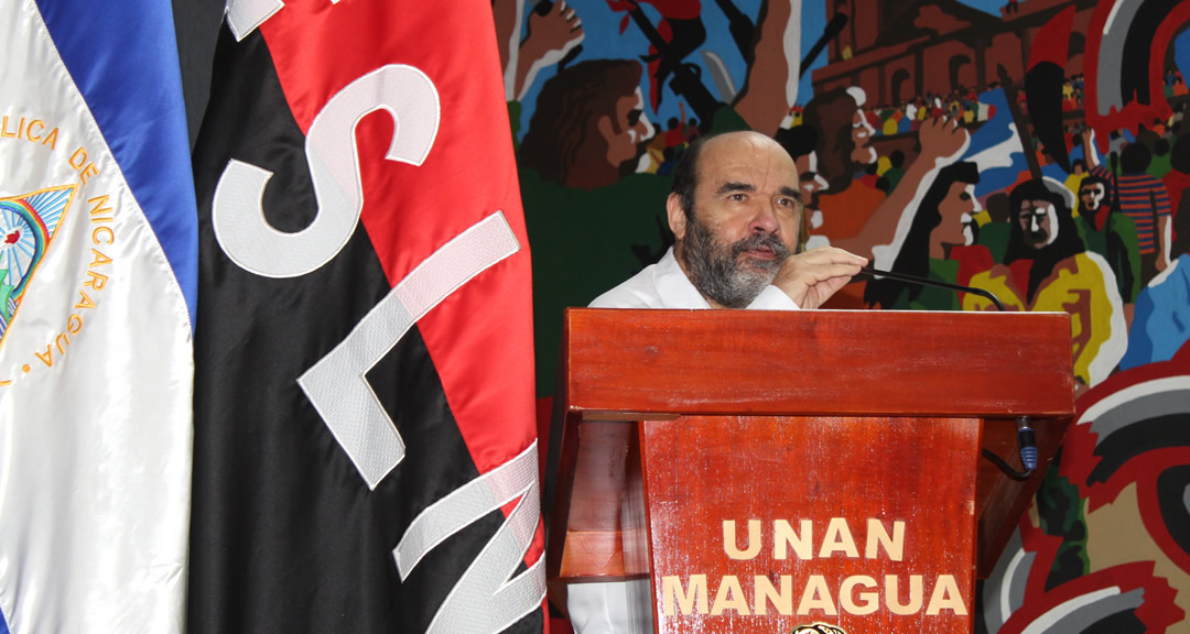 Dr. Luis Alfredo Lobato Blanco, Vicerrector General de la UNAN-Managua