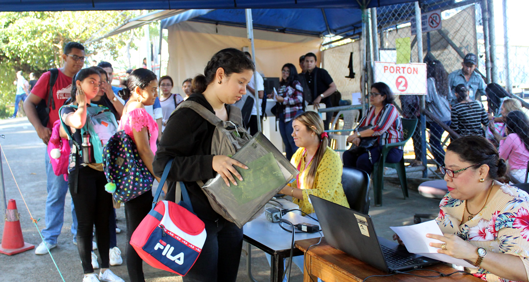 Estudiantes de la UNAN-Managua inician clases del primer semestre 2020