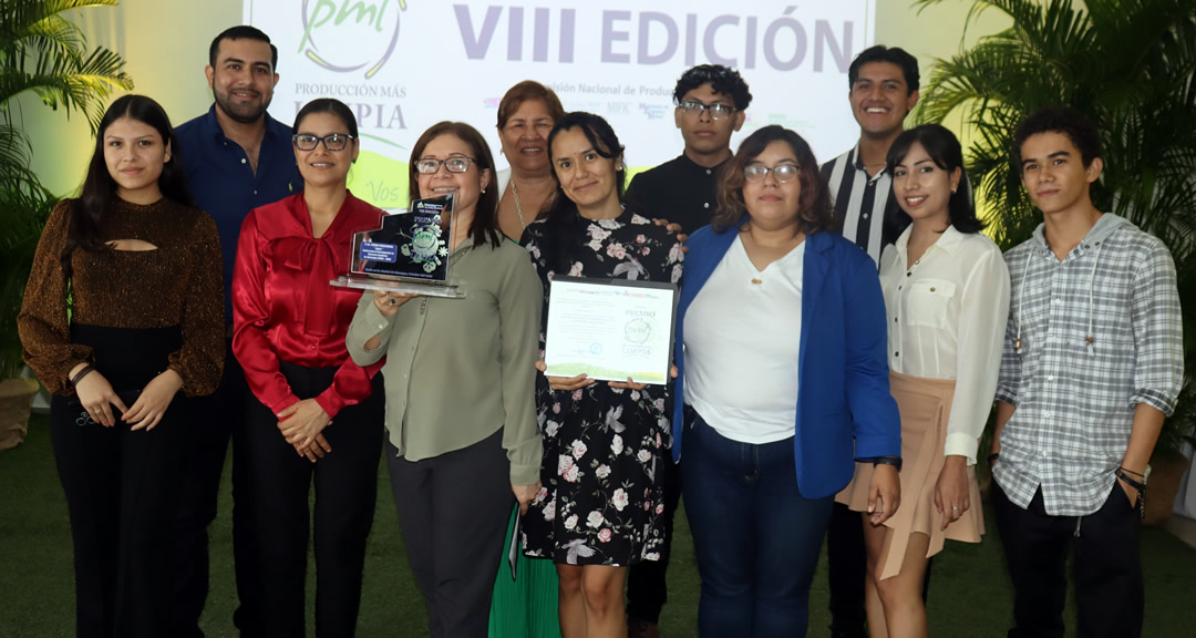UNAN-Managua obtiene segundo lugar en una de las categorías del Premio a la Producción más Limpia
