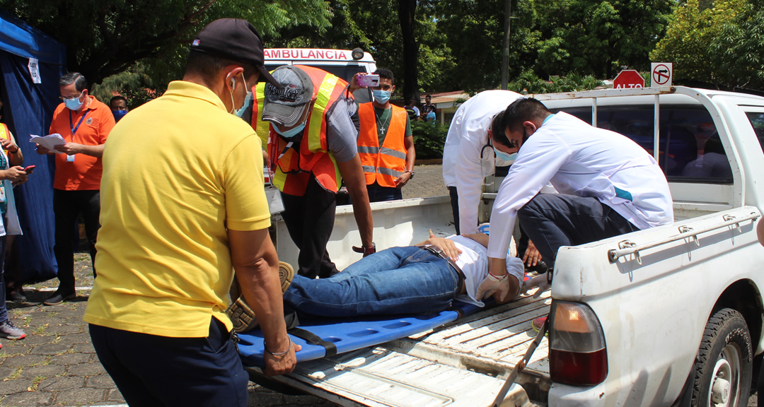 Personal médico brindó atención a los heridos