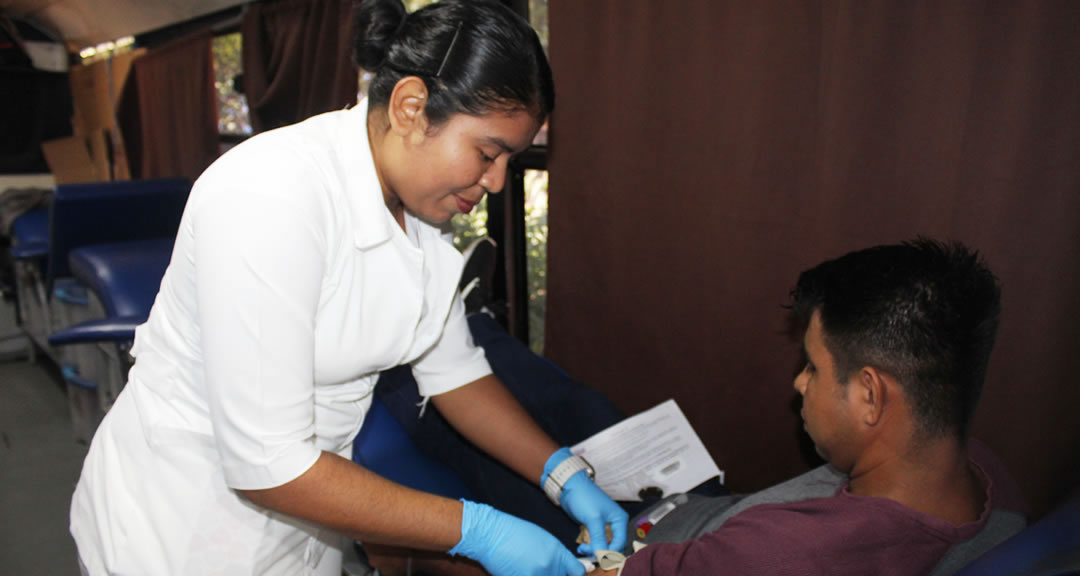 UNAN-Managua se suma a la primera Campaña de Donación de Sangre 2024