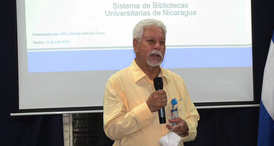 Doctor Hugo Gutiérrez Ocón, Vicerrector de Docencia de la UNAN-Managua