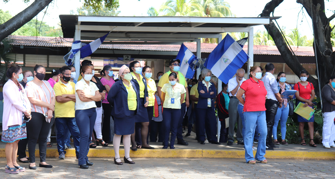 Participación de la UNAN-Managua en el ejercicio