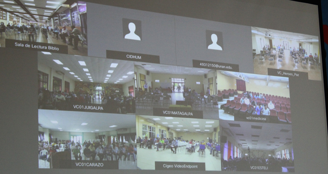 Las Facultades Regionales Multidisciplinarias participaron vía virtual  