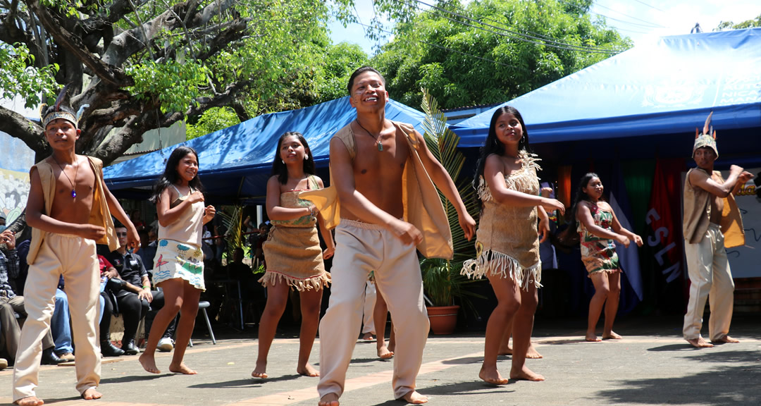 UNAN-Managua dedica gala cultural al Día de la Resistencia Indígena, Negra y Popular