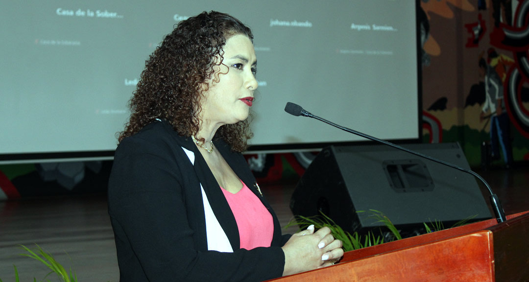 Reyna Rueda, alcaldesa de Managua