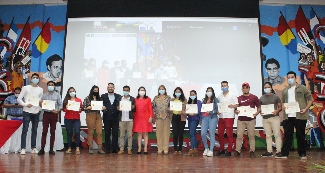 UNAN-Managua premia a ganadores del Rally Latinoamericano de Innovación 2020