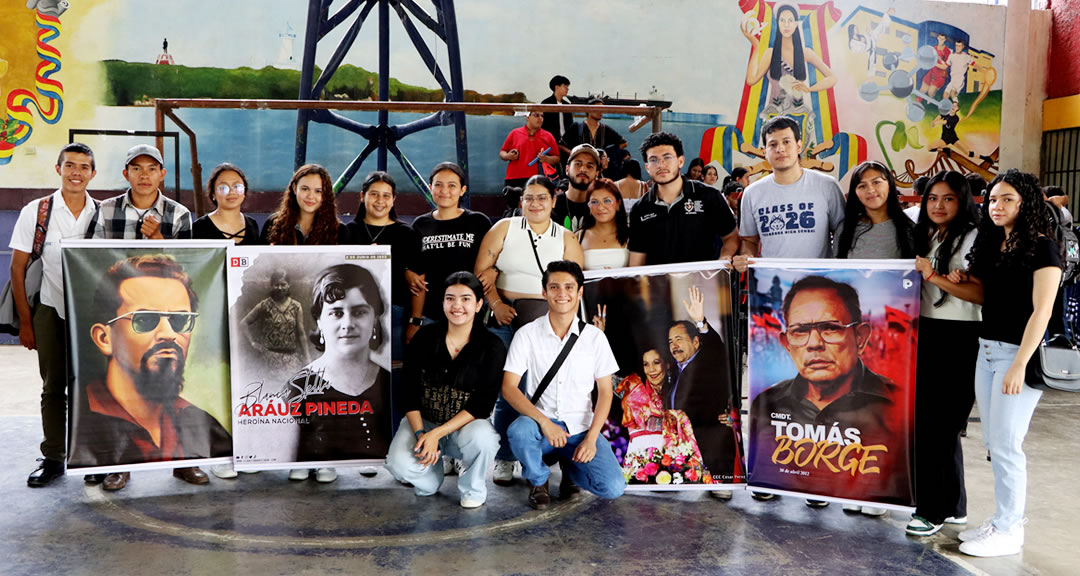 Estudiantes del CUR-Matagalpa conmemoran la Insurrección Final