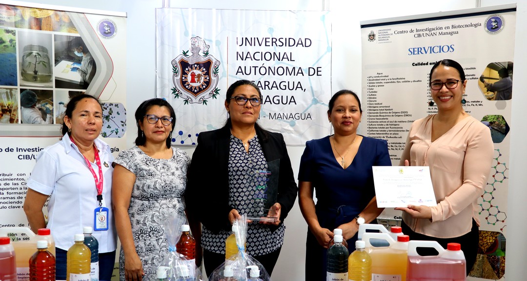 UNAN-Managua recibe Premio Excelencia en la novena edición del Premio a la Producción Más Limpia
