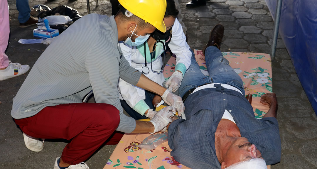 Participación activa de la comunidad universitaria en el primer Simulacro Nacional Multiamenazas