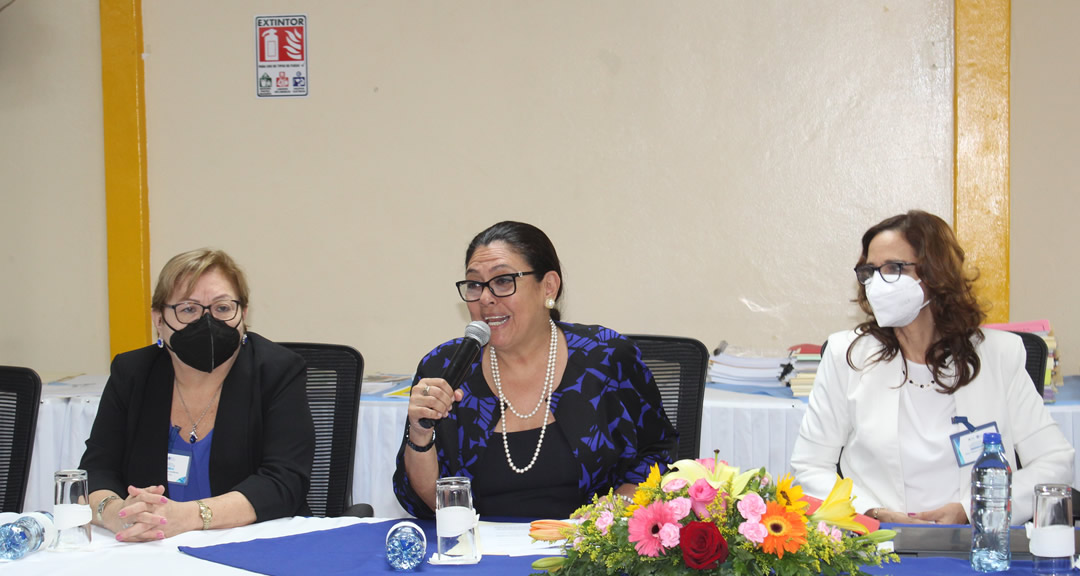 Doctora Maribel Duriez González, presidenta del CNEA en su intervención